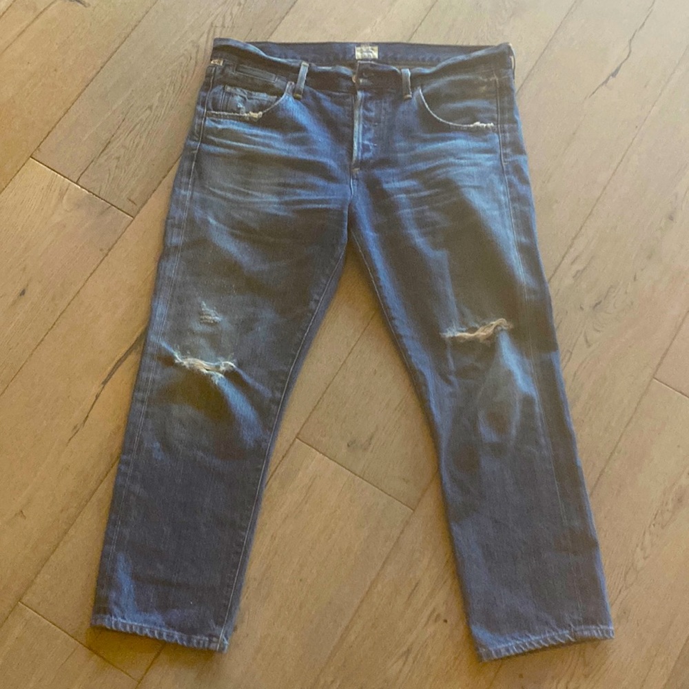 Citizens of Humanity Emerson Crop slim boyfriend premium vintage 30